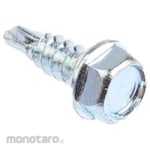 RS PRO Bright Zinc Plated Steel Self Drilling Screw