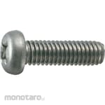 TRUSCO Pan Head Machine Screw Slim Titanium