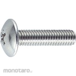 TRUSCO Stainless Steel Mushroom Head Slim Screw