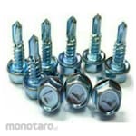 Moon Lion Skrup Roofing "L" / Baut Baja Ringan Putih