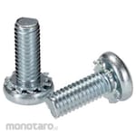 RS PRO Zinc Plated Steel Pan Head Sems Screw