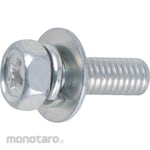 TRUSCO Hexagonal Socket Screw Upset with Washer (Baut Hex Plus Ring)