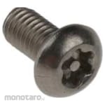 RS PRO Plain Button Stainless Steel Tamper Proof Security Screw