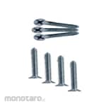 Flexigo Flat Head Wood Tapping Screw White (Sekrup Kepala Datar)