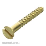 Jason Flat Head Tapping Screw Brass Wood (Sekrup Kepala Datar)
