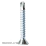 One Fast Flat Head Tapping Screw Chipboard Ribbed SDS (Sekrup Kepala Datar)