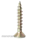 One Fast Flat Head Tapping Screw Chipboard Ribbed Screw (Sekrup Kepala Datar)