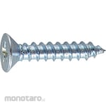 TRUSCO Flat Head Tapping Screw Unichrome (Sekrup Kepala Datar)