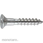 TRUSCO Stainless Steel Wood Flat Head Screw
