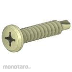 monotaro.id Flat Head Tapping Screw SDS Wafer (Sekrup Kepala Datar)