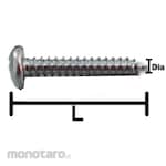 SMT Pan Head Tapping Screw (Sekrup Bulat)