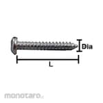 SMT Pan Head Tapping Screw PAB (Sekrup Bulat)