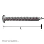 SMT Pan Head Tapping Screw Slotted (Sekrup Bulat)