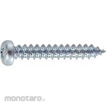 TRUSCO Pan Head Tapping Screw Unichrome (Sekrup Bulat)