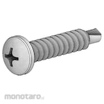 monotaro.id Pan Head Tapping Screw SDS PH Besi Putih (Sekrup Bulat)
