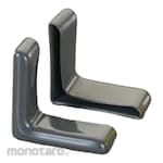 ESCO 40X15X5mm Angle Protection Cap Gray/2Pcs
