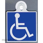 Toyo Mark Manufacturing Disabled Driver Sign With Suction Cup