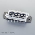 ESCO DC12 / 24V / 15A / 6 poles Flat fuse block for automobiles