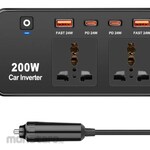 FMA Car Power Inverter 4 USB Port