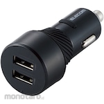 ELECOM Accessories Socket Car Charger 24W 5V/4.8A (Pengisi Daya Mobil)