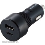 ELECOM Accessories Socket Car Charger 27W 5V/5.4A (Pengisi Daya Mobil)