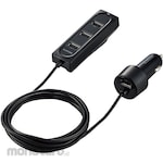 ELECOM In-Vehicle Charger Car USBx4 Port for Rear Seat Cable Length : 2m