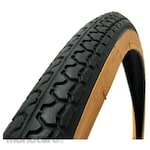 Million (KYOWA) Blackwall Bicycle Tire with Tan Sidewall (Ban Luar Sepeda)