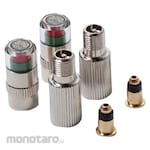 Panaracer Air Pump Accessories Air Check Adapter with Cap Gauge (Aksesoris Pompa Udara)