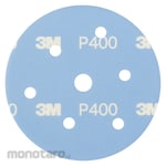 3M Soft disc for feet, perforated, 125mm diameter, #400, 50 pieces