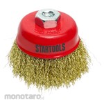 Startools Wire Cup Brush Threaded Style