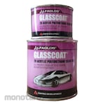 Alfaglos Glass Coating Coat Clear Coating (Pelapis Kaca Mobil)
