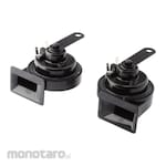 Hella Klakson Keong Black Sleek Twin Tone untuk Mobil (Horn)