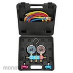 SUPERCOOL A/C Charging Kit Diagnostic Tools (Peralatan Pengisian Freon)
