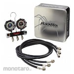 BLACKMAX A/C Pressure Regulator Manifold Gauge Set (Regulator Tekanan Ac)