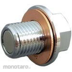 monotaro Drain Plug With Magnet (With Packing) (Baut Pembuangan Magnetik)