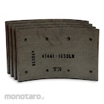 HINO Accessories Brake Lining FRT (Non Asbes) (Komponen Rem)