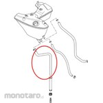 HARLEY-DAVIDSON Oil Drain Tube Xl