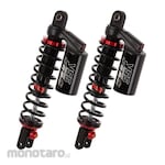 YSS Twin Shock Absorber G-Sport Black Series TG302-305TR-02-88-XD For Aerox 155 Black-Black 1set