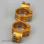 Daytona Clamp Rl 41mm Gold Sepahan (Komponen Fastener Motor)