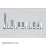Daytona Case Cover Screw Kit Chrome Jog-Z (Komponen Fastener Motor)