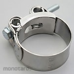 Daytona Exhaust System Steel Plating for Exhaust Band φ45 (Komponen Knalpot Motor)