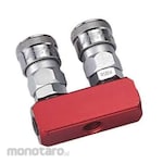 JTC Pneumatic Accessories 2 Way Quick Coupler Set (Aksesori Pneumatik Otomotif)