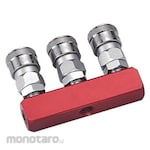 JTC Pneumatic Accessories 3 Way Quick Coupler Set (Aksesori Pneumatik Otomotif)