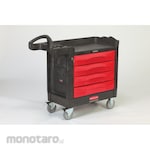 Rubbermaid Trademaster Cart with 4 Door Cabinet (Troli Alat / Kereta Alat)