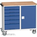 Bott Verso Rolling Tool Cabinet Drawer Door 6D M (Lemari Perkakas Beroda)