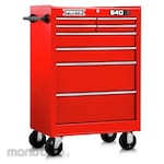 PROTO 440SS Rolling Tool Cabinet 27 Inch - 8 Drawer, Red (Lemari Perkakas Beroda)