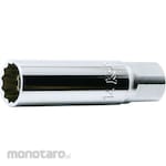 KO-KEN Auto Electrical Tool 3/8 Sq. 12mm Spark Plug Socket with Magnet (Perkakas Kunci Busi)