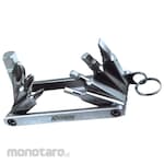 KRISBOW Mini Pocket Folding Bit Set (Mata Obeng Set)