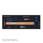 KING TONY Punch & Hammer Set For Tool Trolley