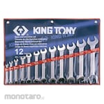 KING TONY Double Open End Wrench Set (Kunci Pas Set)